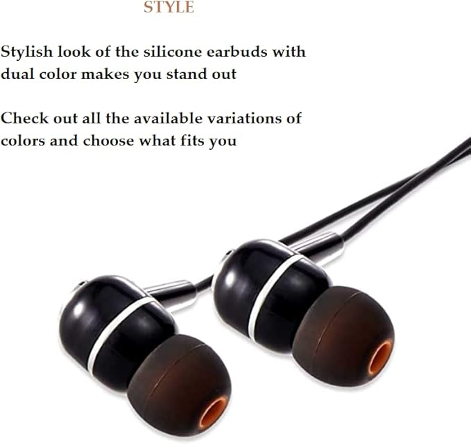 Earbuds Replacement Tips Silicone Earbud Tips Ear Gels Fit - Image 5