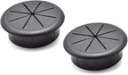 2-3/8 Inch Flexible Desk Grommets Wire Cord Hole Cover Cable Organizer by AifeierET