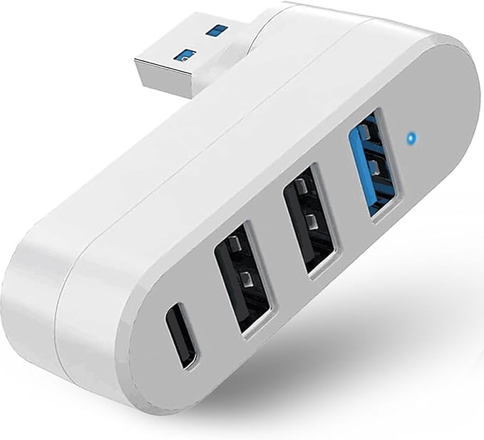 VIENON 4-Port USB 3.0 Hub, USB Splitter by vienon
