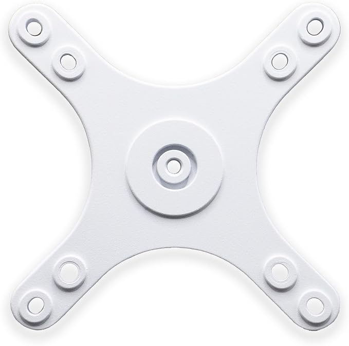 Kado Portable Monitor Stand Bracket Plate Adapter White, Wall Mount Arm Mount - Image 7