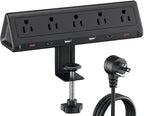 10 FT Desk Clamp Power Strip by anntane
