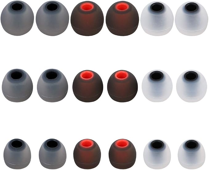 Earbud Tips Earbuds Replacement Tips Ear Tips Earbuds Eartips Eargels 9 Pairs by Brandless