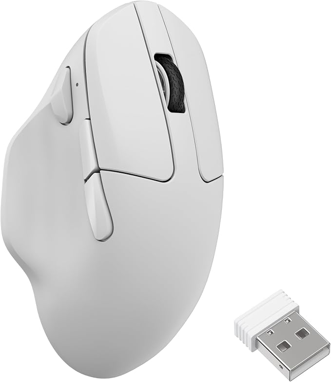 Keychron M7 8K Wireless Mouse, 30K DPI Optical Computer Mice, 2.4 by Keychron