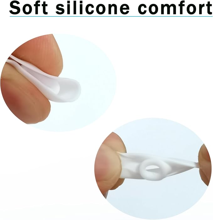 Earbuds Tips Replacement Universal Oval Earbuds Tips - Image 3