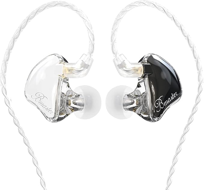 BASN in-Ear Monitors, Bmaster Triple Driver HiFi Stereo Noise-Isolating by BASNAudio