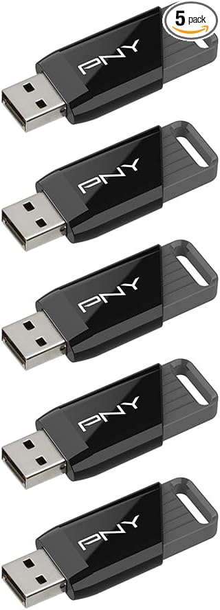 PNY 32GB Attaché X USB 3.2 Gen 1 Flash Drive, Advanced Performance Up to by PNY
