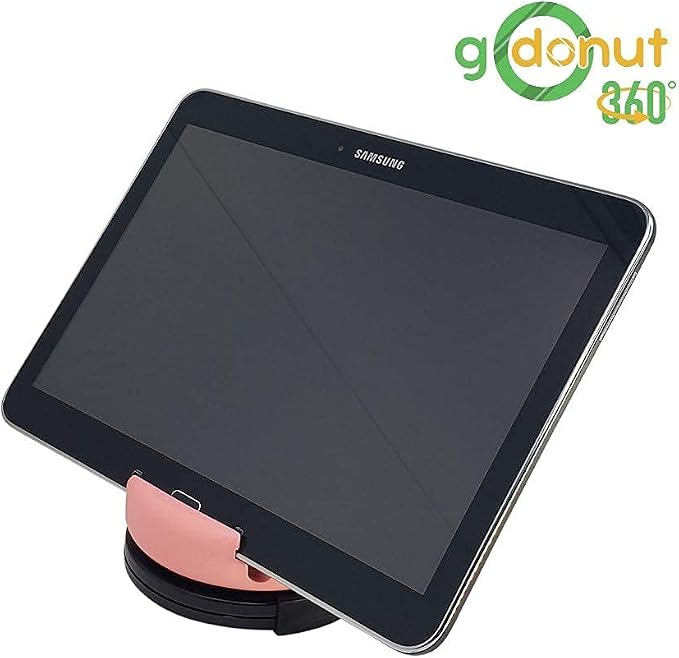 GoDonut – Phone Stand 360 Swivel – Cell Phone Holder + iPad Stand Desk Organizer - Image 8