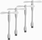 Mini USB Fan, Portable Pocket Fan USB-A Powered Little Cooler, Quiet Operation by Soseelnee