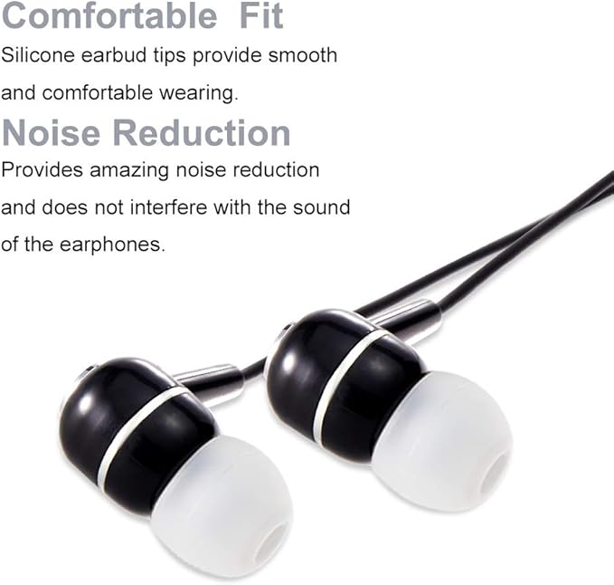 Earbud Tips Soft Silicone Earbuds Replacement Tips Fit - Image 5