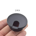 HAHIYO 2Pcs 1.5Inch/38mm Black ABS Plastic U-Shaped Desk Grommet Wire Grommet - Image 6