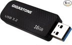 GIGASTONE 16GB Flash Drive Z30 USB 3.2 Gen 1, 50MB/s Ultra Fast, Keychain Loop by Gigastone