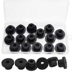 15 Pcs 5/8" Drill Hole, 1/4" ID Silicone Rubber Grommets by BOPOREAE