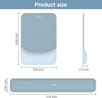 MOSISO Wrist Rest Support for Mouse Pad&Keyboard Set, Rectangular Ergonomic - Image 7