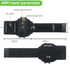 Wristband Phone Holder, HCcolo 360°Rotatable Universal Sports Wristband - Image 6