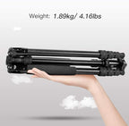SIRUI Traveler 7A 65.55'' Aluminum Camera Tripod, E-10 Panorama Ball Head and - Image 8