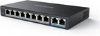 REOLINK PoE Switch with 8 PoE and 2 Gigabit Uplink Ports, IEEE802.3af/at by REOLINK