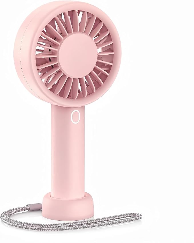 Portable Handheld Fan, USB Personal Fan Rechargeable Battery Operated 10H by Unknown