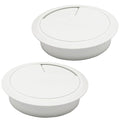 Desk Grommet 2-3/8", Desk Cord Hole Cover, Cable Grommet ABS Plastic, Desk Hole by BOPOREAE