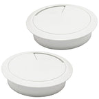Desk Grommet 3-1/8", Desk Cord Hole Cover, Cable Grommet ABS Plastic, Desk Hole by BOPOREAE