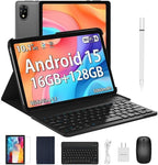 DOOGEE U10 10 inch Tablet with Keyboard, Android 15 Tablet 16GB+128GB/2TB Expand by DOOGEE