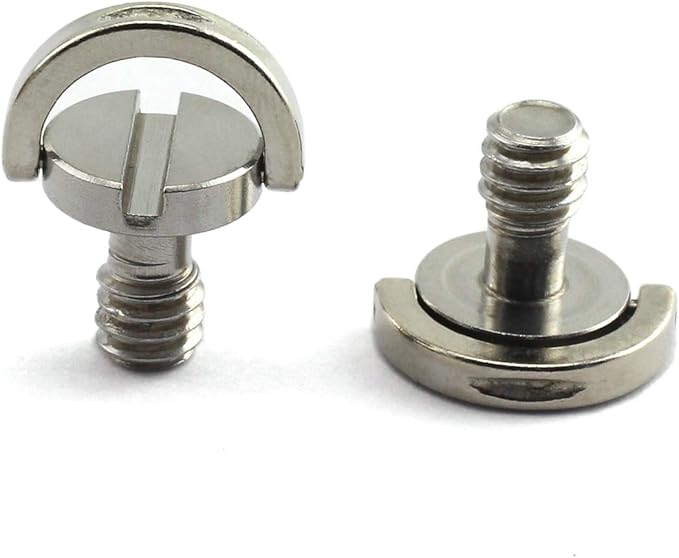 HJ Garden 2pcs 1/4-20 Thread D-Ring Stainless Steel Camera Fixing Screws - Image 4