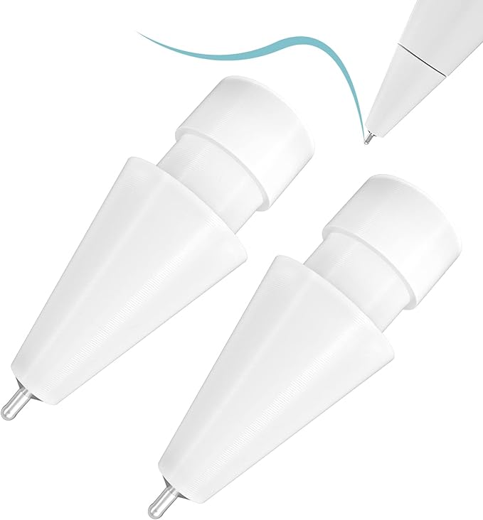 Upgraded iPad Pen Tips fit for Apple Pencil Pro/2nd /1st /USB-C Generation iPad by REEYEAR