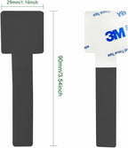 100pcs Hook and Loop Cable Ties, Sticky-Back Cable Straps, Cable Clip, Cord - Image 3