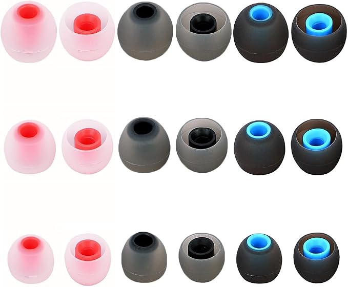 Earbud Tips Ear Bud Tips Soft Anti Slip Washable and Reusable Silicone - Image 7