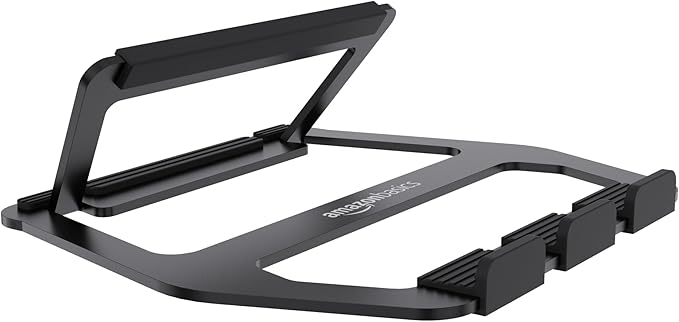 Amazon Basics Aluminum Portable Foldable Laptop Support Stand - Image 2