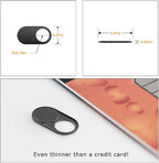 Webcam Cover Slide 0.027in Ultra Thin Metal Magnet Web Camera Cover - Image 3