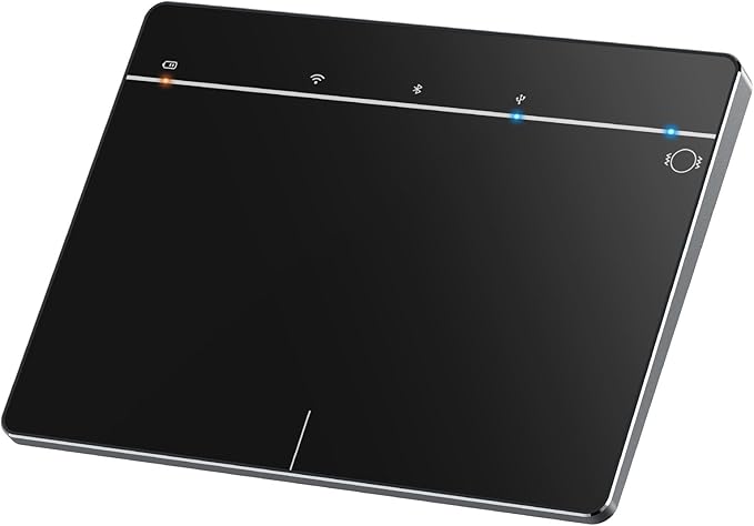 Wireless Bluetooth Trackpad for Windows 10/11, 3-in-1 Connectivity Modes by Homiguar