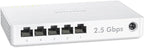 BrosTrend 5 Port 2.5GB Switch, Unmanaged Ethernet Switch by BrosTrend