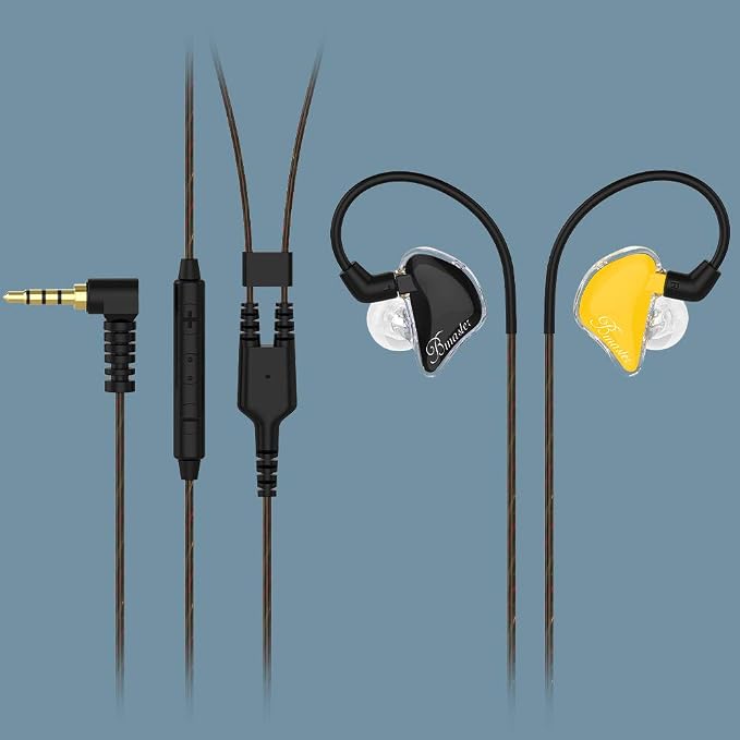 BASN in-Ear Monitors, Bmaster Triple Driver HiFi Stereo Noise-Isolating - Image 4