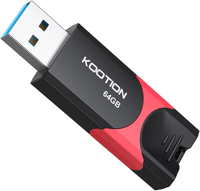 KOOTION Flash Drive 64 GB USB 3.0 Flash Drive Thumb Drive Retractable 64G - Image 9
