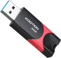 KOOTION Flash Drive 64 GB USB 3.0 Flash Drive Thumb Drive Retractable 64G by KOOTION