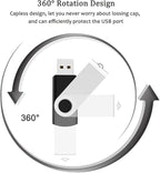 5 Pack 4GB USB Flash Drive USB 2.0 Thumb Drive Memory Stick JumpDrive Pen Drive - Image 3