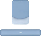 MOSISO Wrist Rest Support for Mouse Pad&Keyboard Set, Rectangular Ergonomic by MOSISO