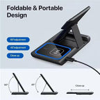 3-in-1 Wireless Charger for iPhone 16/15/14/13/12/11, Apple Watch All Series - Image 7