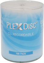 CD-R 700MB 52X White Inkjet Hub Printable Recordable Media by PlexDisc