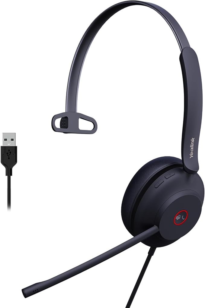 Yealink UH37 USB Headset with Microphone by RedefineYourWorkplace