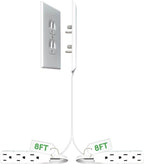 Sleek Socket Original & Patented Ultra-Thin Outlet Concealer by sleeksocket