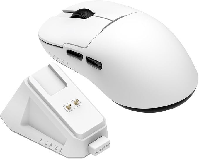 AJ159P MC Triple Mode Gaming Mouse, 12000 DPI, 56g Ultra-Light, Magnetic RGB - Image 2