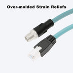 Alvin's Cables M12 8 Pin X Code to RJ45 Industrial Ethernet Cable - Image 7