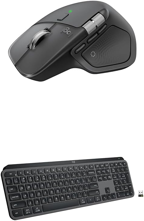 Logitech MX Master 4 Ergonomic Wireless Bluetooth Mouse by Logitech