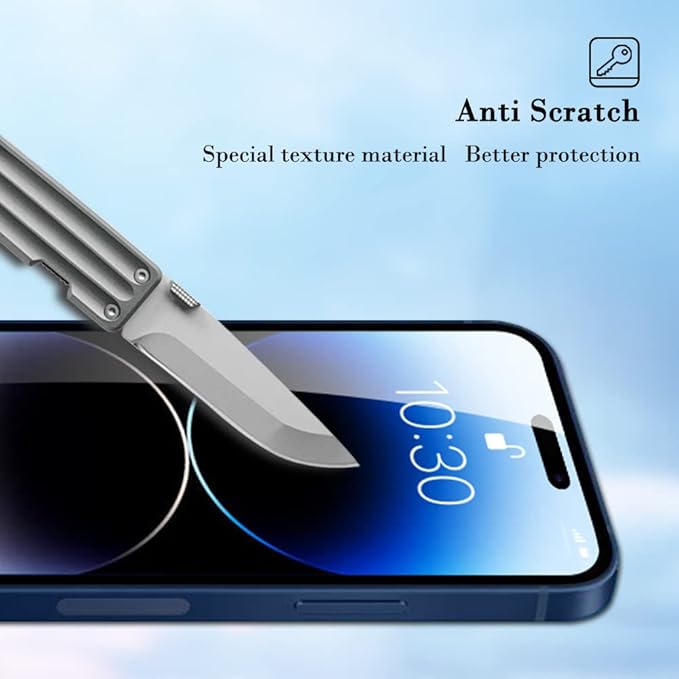 PERFECTSIGHT 2 Pack Compatible for iPhone 14 Pro Max Screen Protector 6.7 Inch - Image 3