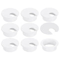 uxcell 8 Pcs 35mm Desk Grommet, Plastic Cable Hole Cover, Wire Cord Cable by uxcell