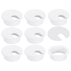 uxcell 8 Pcs 35mm Desk Grommet, Plastic Cable Hole Cover, Wire Cord Cable by uxcell