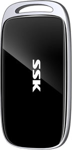SSK 2TB SSD External Hard Drive, Portable SSD Drive up to 2000 MB/s, USB 3.2 by SSK