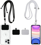 Cell Phone Lanyard, Universal Phone Strap, 2x Adjustable Neck Strap, 4x Pads by Unknown