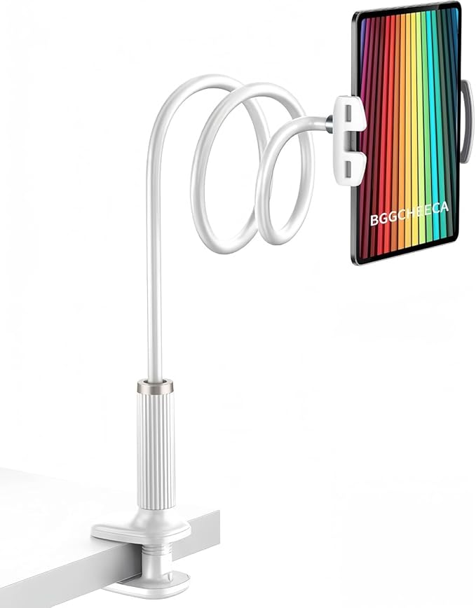 K-MT【38.7inch/98cm】 Tablet Phone Holder Table Desk Gooseneck Mount, Mount by Unknown